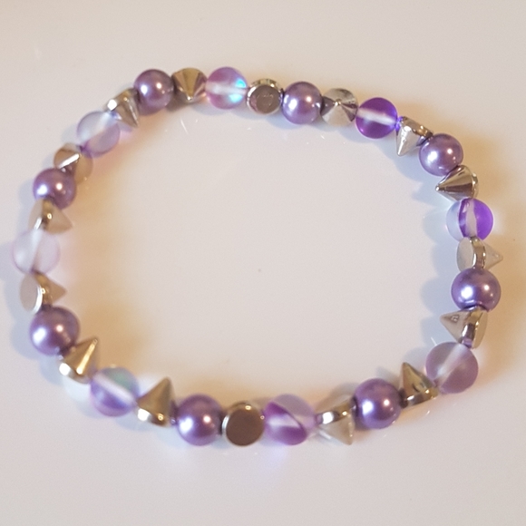 🧜🏼‍♀️ Spiked Mermaid glass bracelet - Picture 2 of 4